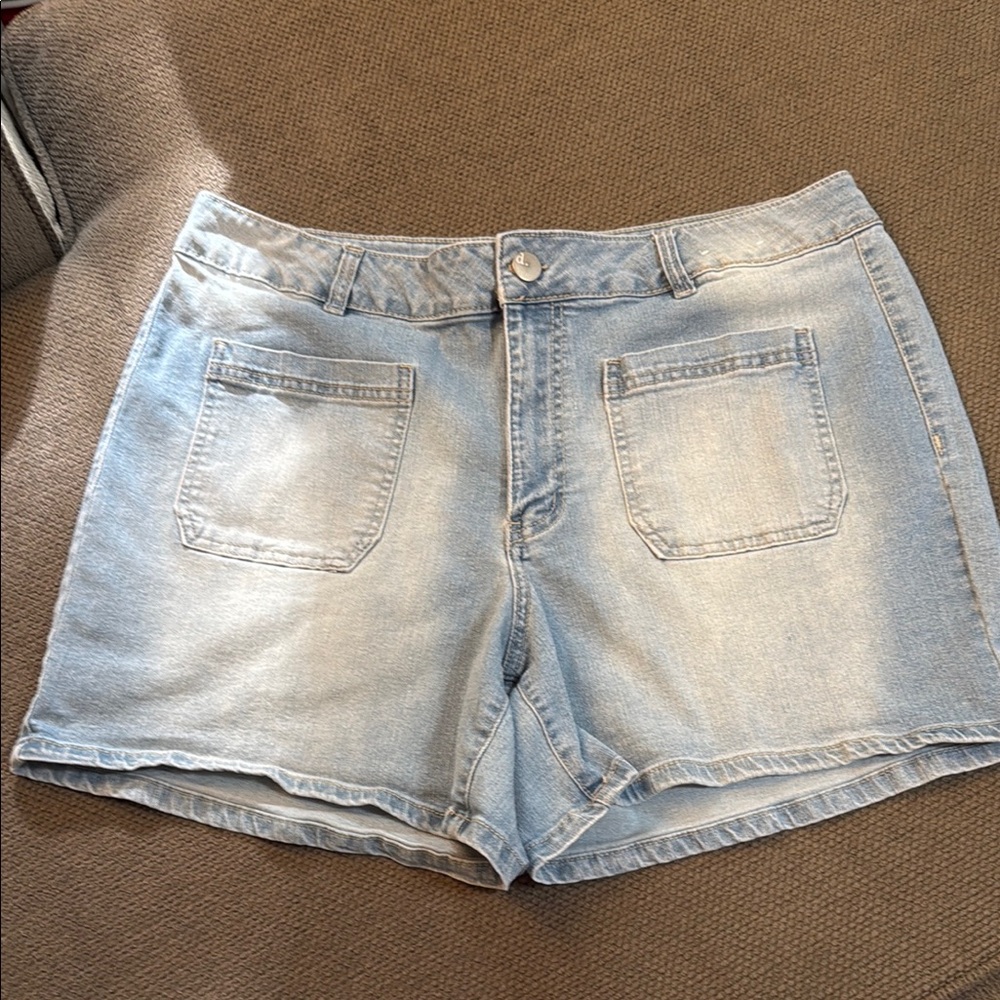 d. jeans Blue Jean Shorts Casual Summer Style